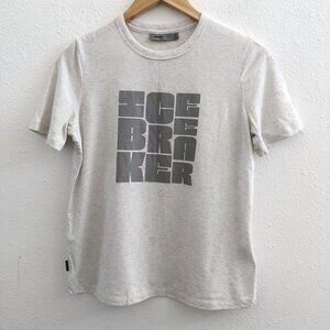 ICEBREAKER Short Sleeves Wool Blend Top Size M/L